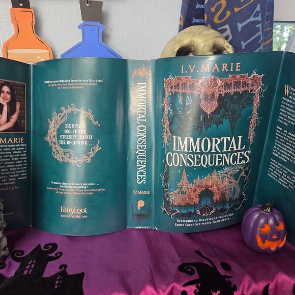 Immortal Consequences by I.V. Marie Fairyloot August 2025 Behind The Veil - Picture 10 of 10